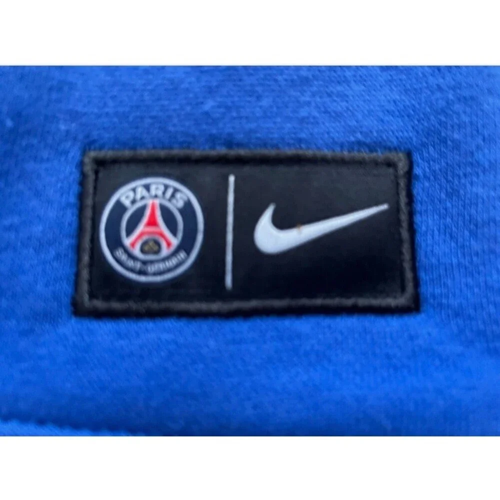 Nike Paris Saint Germain Crew Sweatshirt Blue Mens Sz XXL CI9555-410